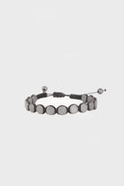 Gray Round Beads Hematite Bracelet - MIB