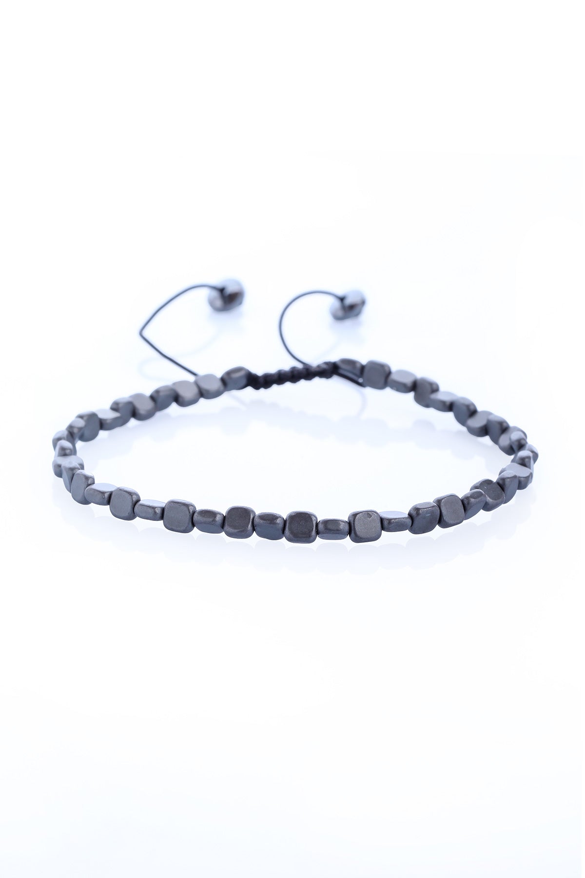 Hematite Gray Bracelet Brown - MIB