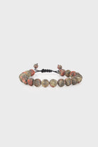 Khaki Natural Stone Bracelet - MIB