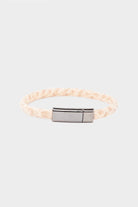 Leather Beige Bracelet - MIB