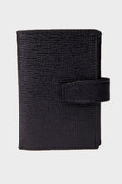 Leather Black Card Case Black - MIB