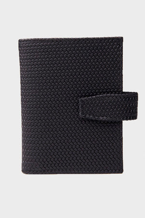 Leather Black Card Case Black - MIB