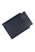 Leather Black Wallet Navy - MIB