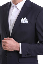 Light Navy Polka Dot Pocket Square - MIB