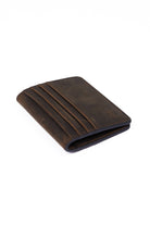 Mink Snap Button Leather Wallet - MIB