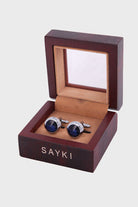 Natural Stone Cufflinks Model 3 - MIB