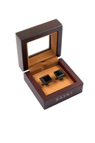 Natural Stone Cufflinks Model 5 - MIB