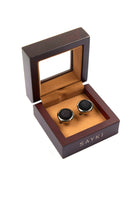 Natural Stone Cufflinks Model 7 - MIB