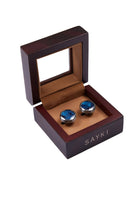 Natural Stone Cufflinks Model 7 - MIB