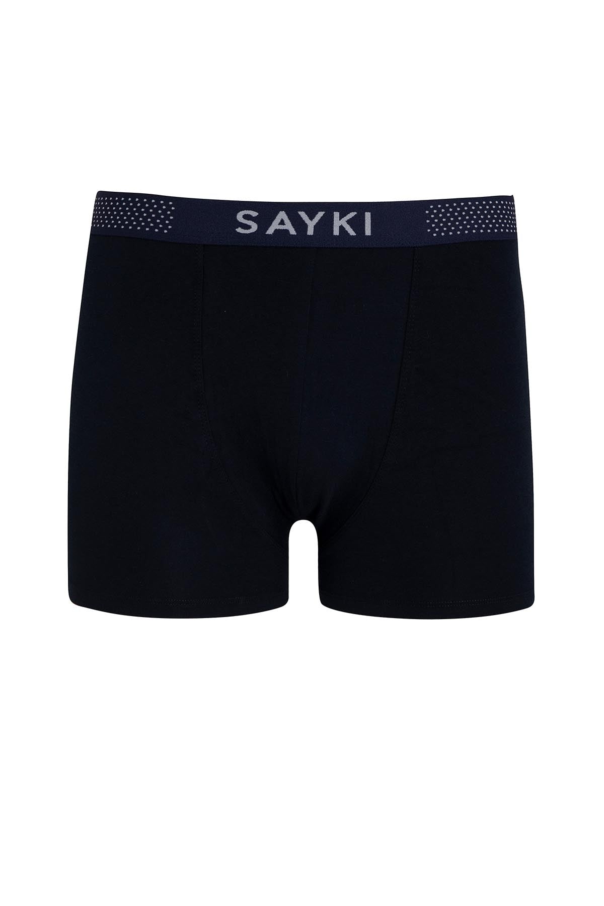 Navy - Black Modal Jersey Boxer - MIB