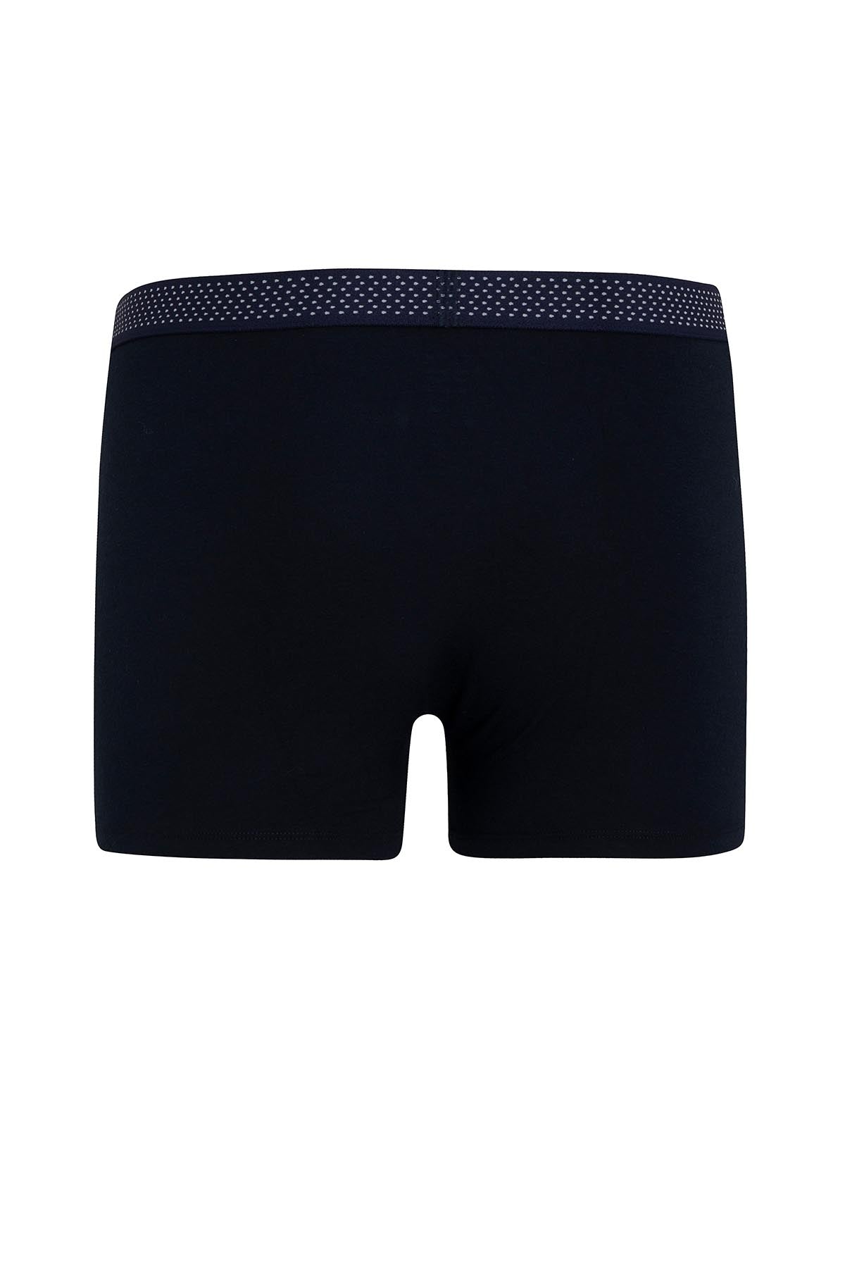 Navy - Light Navy Modal Jersey Boxer - MIB