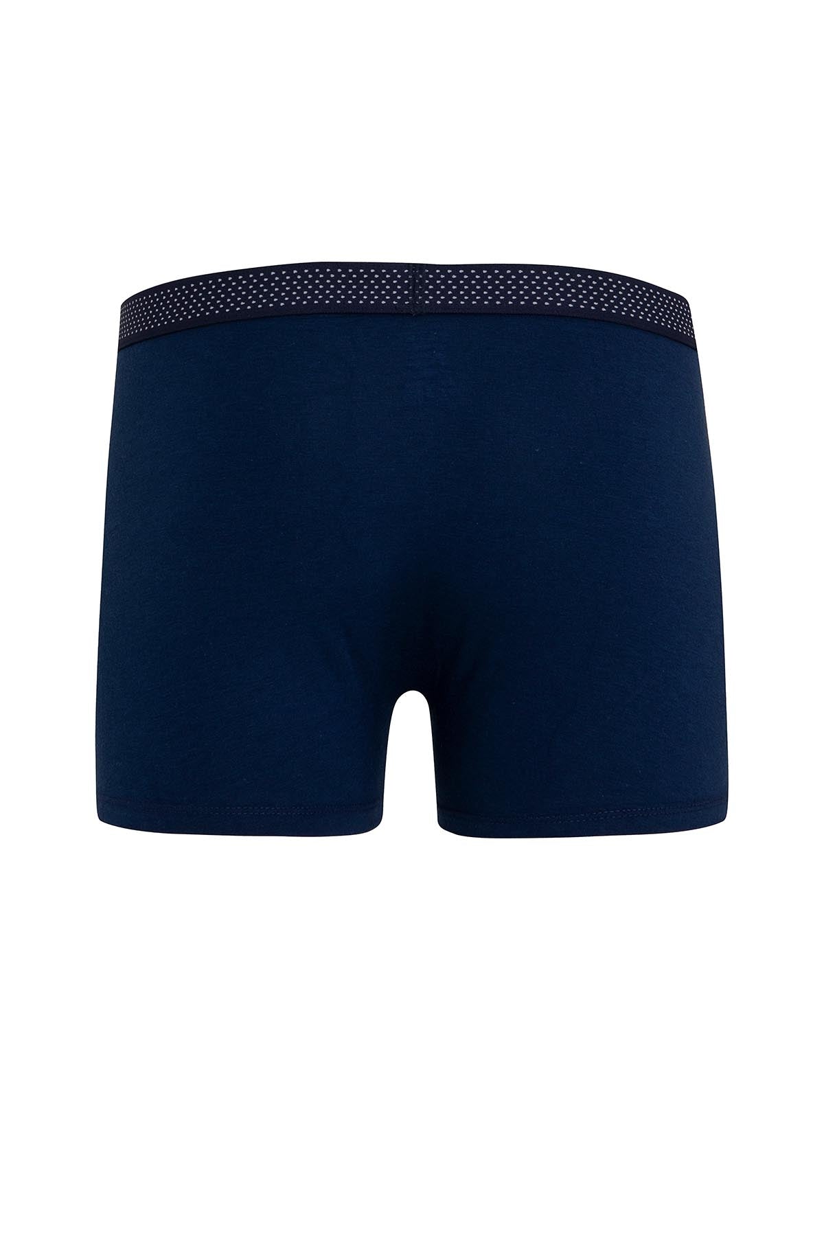 Navy - Light Navy Modal Jersey Boxer - MIB