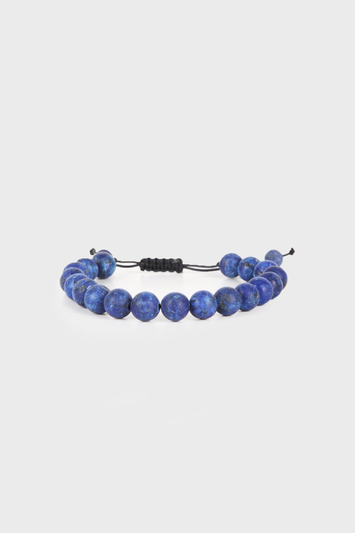 Navy Natural Stone Bracelet - MIB