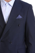 Navy Polka Dot Pocket Square - MIB