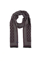 Patterned Black-Gray Scarf Black-Gray 1 - MIB