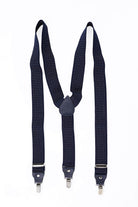 Patterned Burgundy P. Suspenders Navy. P. - MIB