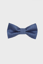 Patterned Navy Bow Tie Blue 10 - MIB