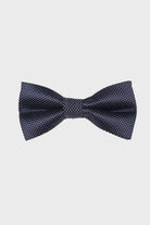 Patterned Navy Bow Tie Navy 30 - MIB