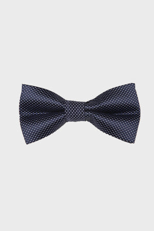 Patterned Navy Bow Tie Navy 34 - MIB