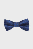 Patterned Navy Bow Tie Sax 1 - MIB