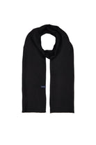 Plain Double-Sided Black Scarf - MIB