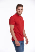 Regular Fit 100% Cotton Red Polo T-Shirt - MIB