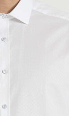 Regular Fit 100% Cotton White Dress Shirt - MIB