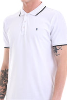 Regular Fit 100% Cotton White Polo T-Shirt - MIB