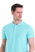 Regular Fit Basic 100% Cotton Mint Polo T-Shirt - MIB