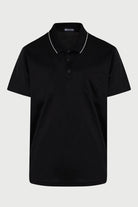 Regular Fit Black Basic Cotton Polo T-Shirt - MIB