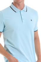 Regular Fit Blue Basic 100% Cotton Polo T-Shirt - MIB