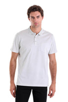 Regular Fit Bone Basic Cotton Polo T-Shirt - MIB