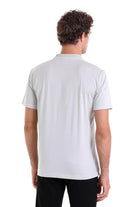 Regular Fit Bone Basic Cotton Polo T-Shirt - MIB