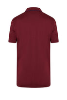 Regular Fit Burgundy Cotton Polo T-Shirt - MIB