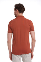 Regular Fit Cinnamon Basic Cotton Polo T-Shirt - MIB