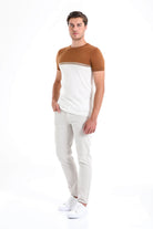 Regular Fit Cinnamon Crew Neck T-Shirt - MIB