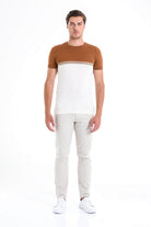 Regular Fit Cinnamon Crew Neck T-Shirt - MIB