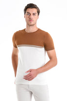 Regular Fit Cinnamon Crew Neck T-Shirt - MIB