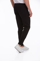 Regular Fit Cotton Blend Black Sweatpants Black - Gray - MIB