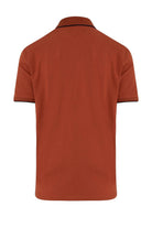 Regular Fit Cotton Blend Brick Polo T-Shirt - MIB