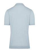 Regular Fit Cotton Blend Light Blue Polo T-Shirt - MIB