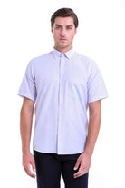 Regular Fit Cotton Blend Lilac Dress Shirt - MIB