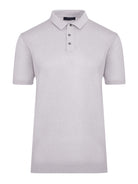 Regular Fit Cotton Blend Lilac Polo T-Shirt - MIB