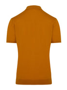 Regular Fit Cotton Blend Mustard Polo T-Shirt - MIB