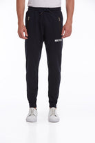 Regular Fit Cotton Blend Navy Sweatpants - MIB