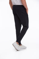 Regular Fit Cotton Blend Navy Sweatpants - MIB