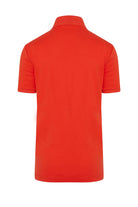 Regular Fit Cotton Orange Polo T-Shirt - MIB