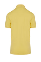 Regular Fit Cotton Yellow Polo T-Shirt - MIB