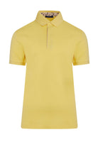 Regular Fit Cotton Yellow Polo T-Shirt - MIB