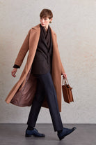 Regular Fit Diana Plain Belted Wool Coat - MIB